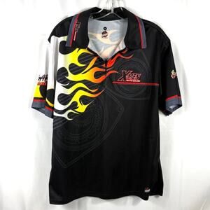 X-Men Auto Sales M 1/4 Zip Polo Sarito Racing Marvel